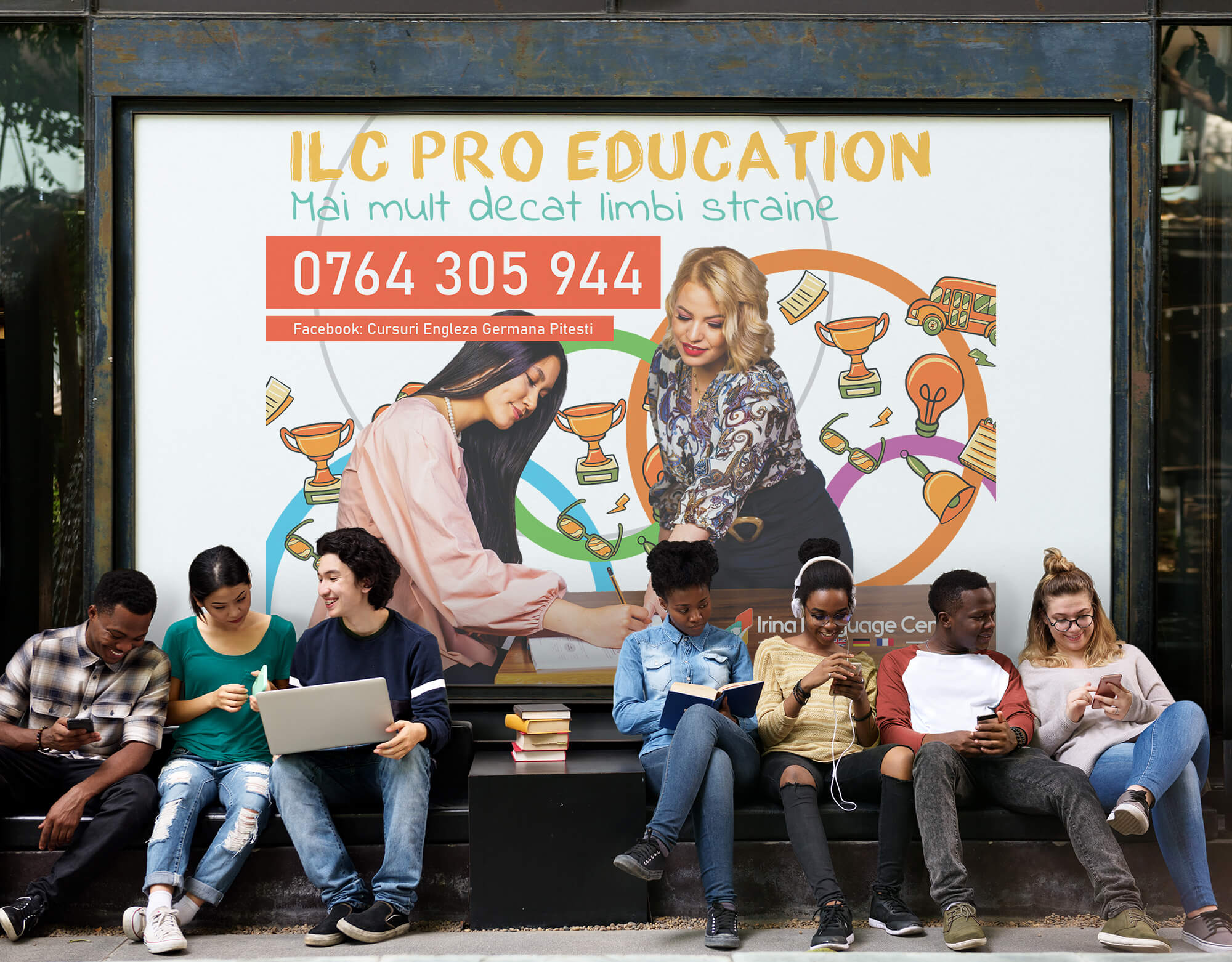 ILC Education x One Branding Agency Banner Design Print 1
